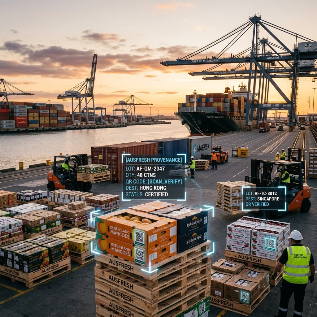 Featured image for article: US FSMA Rule 204 & EU Export Requirements: The Exporter’s Guide to Digital Lot Provenance for Aussie Food Brands