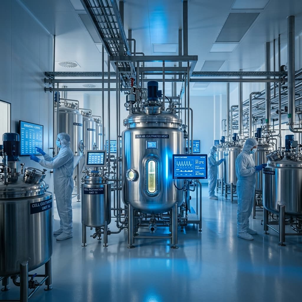 Featured image for article: Precision Fermentation and Hybrid Food Compliance: Navigating FSANZ Standard 1.5.1 and Cell-Cultured Ingredients in Australia
